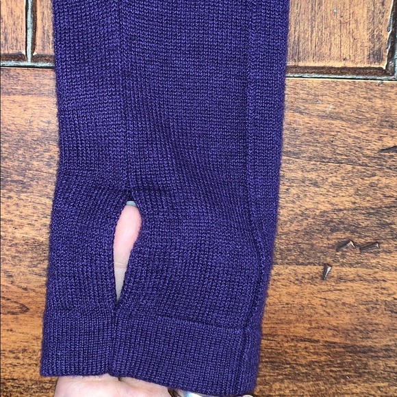 Lululemon deep purple cardigan/wrap sweater - Picture 6 of 6